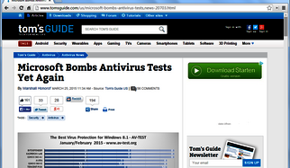  Revue de presse d&#039;AV-TEST I/2015